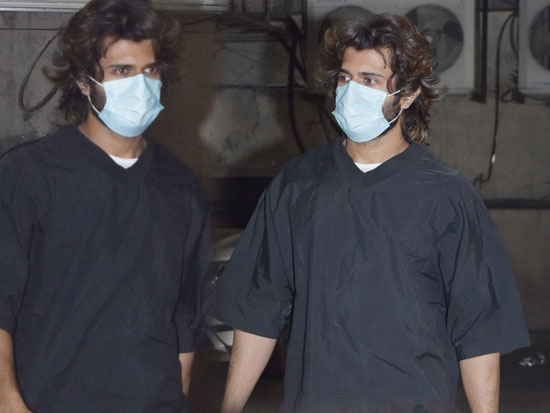 Tollywood Actor Vijay Deverakond Spotted at Gym